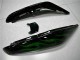 Carénage Moto Kawasaki EX650 06-08 - Vert Flamme Carénage Moto Kawasaki EX650 06-08 - Vert Flamme