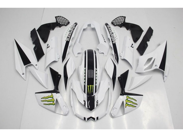 Carénage Moto Kawasaki Z1000 07-09 - Blanc Carénage Moto Kawasaki Z1000 07-09 - Blanc