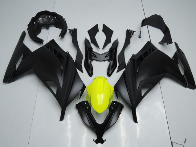 Carénage Moto Kawasaki ZX 300R 13-16 - Noir Jaune Carénage Moto Kawasaki ZX 300R 13-16 - Noir Jaune