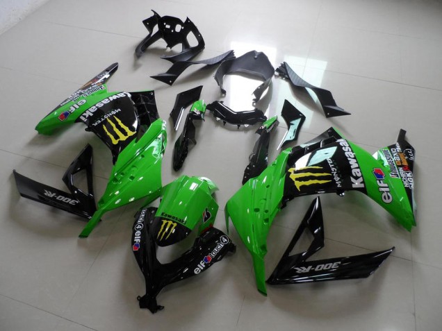 Carénage Moto Kawasaki ZX 300R 13-16 - Vert Monster Carénage Moto Kawasaki ZX 300R 13-16 - Vert Monster