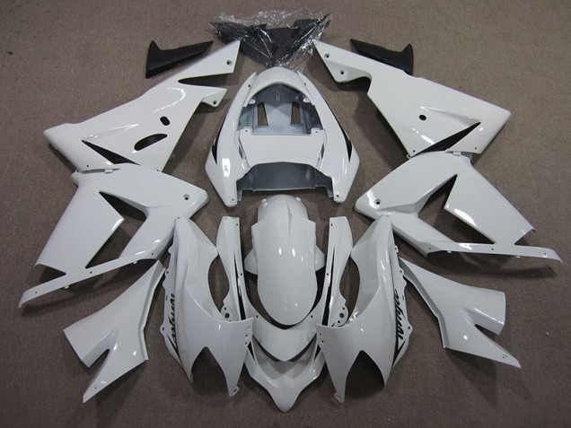 Carénage Moto Kawasaki ZX10R 03-05 - Blanc Ninja Carénage Moto Kawasaki ZX10R 03-05 - Blanc Ninja