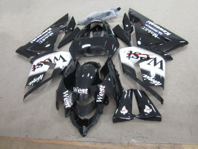 Carénage Moto Kawasaki ZX10R 03-05 - Noir West Ninja Carénage Moto Kawasaki ZX10R 03-05 - Noir West Ninja