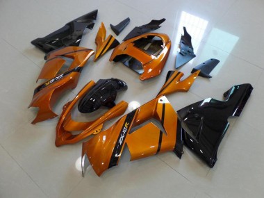 Carénage Moto Kawasaki ZX10R 03-05 - Or Noir