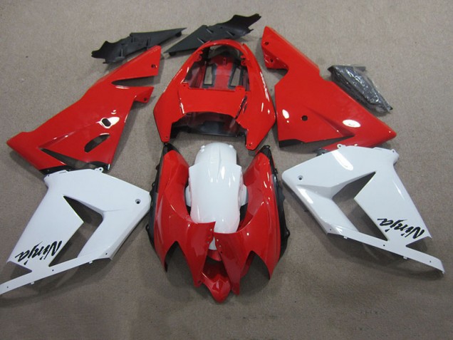 Carénage Moto Kawasaki ZX10R 03-05 - Rouge Blanc Ninja Carénage Moto Kawasaki ZX10R 03-05 - Rouge Blanc Ninja