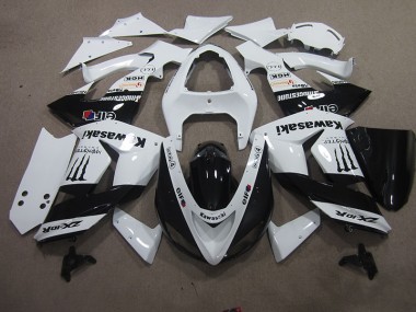 Carénage Moto Kawasaki ZX10R 06-07 - Blanc Touch4 Monster