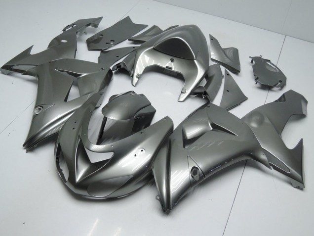 Carénage Moto Kawasaki ZX10R 06-07 - Brillant Gris Carénage Moto Kawasaki ZX10R 06-07 - Brillant Gris