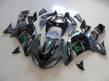 Carénage Moto Kawasaki ZX10R 06-07 - Gris Monster