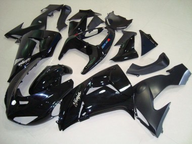 Carénage Moto Kawasaki ZX10R 06-07 - Noir Noir Mat