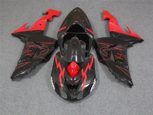 Carénage Moto Kawasaki ZX10R 06-07 - Noir Rouge Carénage Moto Kawasaki ZX10R 06-07 - Noir Rouge