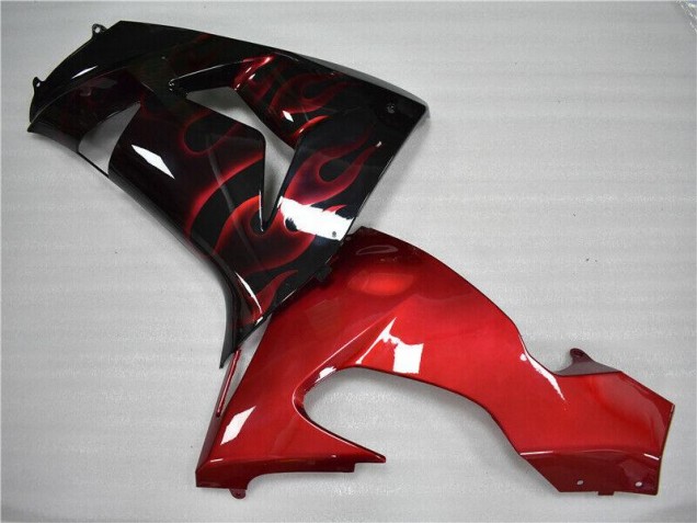 Carénage Moto Kawasaki ZX10R 06-07 - Rouge Flamme Carénage Moto Kawasaki ZX10R 06-07 - Rouge Flamme