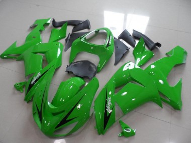 Carénage Moto Kawasaki ZX10R 06-07 - Vert Noir Arrow
