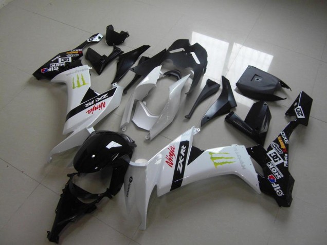 Carénage Moto Kawasaki ZX10R 08-10 - Blanc Monster Carénage Moto Kawasaki ZX10R 08-10 - Blanc Monster