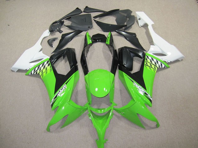Carénage Moto Kawasaki ZX10R 08-10 - Noir Vert Ninja Carénage Moto Kawasaki ZX10R 08-10 - Noir Vert Ninja