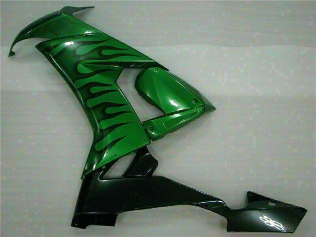 Carénage Moto Kawasaki ZX10R 08-10 - Vert Flamme Carénage Moto Kawasaki ZX10R 08-10 - Vert Flamme