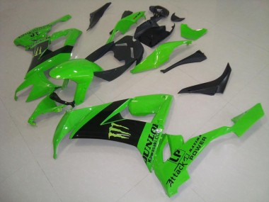 Carénage Moto Kawasaki ZX10R 08-10 - Vert Monster