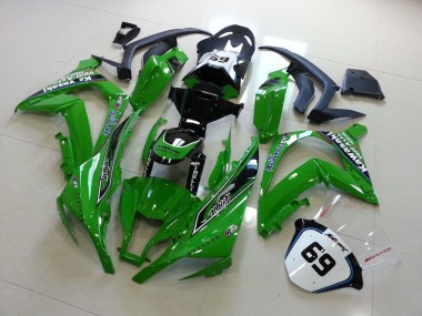 Carénage Moto Kawasaki ZX10R 11-15 - Vert