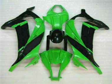 Carénage Moto Kawasaki ZX10R 11-15 - Vert Noir