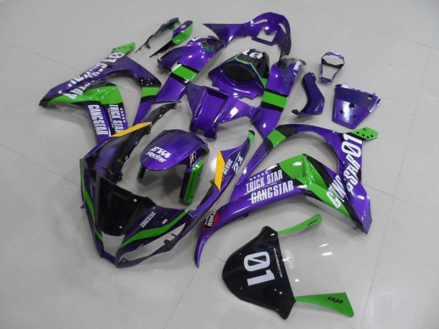Carénage Moto Kawasaki ZX10R 11-15 - Violet Eva Carénage Moto Kawasaki ZX10R 11-15 - Violet Eva