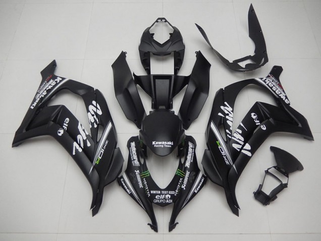 Carénage Moto Kawasaki ZX10R 16-19 - Noir Courses Ninja Carénage Moto Kawasaki ZX10R 16-19 - Noir Courses Ninja