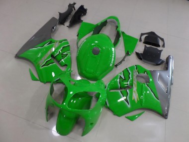 Carénage Moto Kawasaki ZX12R 00-01 - Vert Flamme