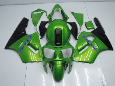 Carénage Moto Kawasaki ZX12R 00-01 - Vert et Noir