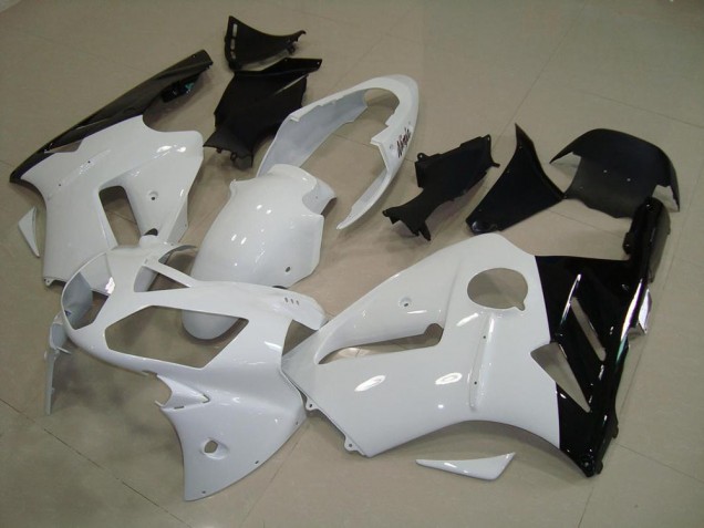 Carénage Moto Kawasaki ZX12R 02-06 - Blanc Noir Carénage Moto Kawasaki ZX12R 02-06 - Blanc Noir