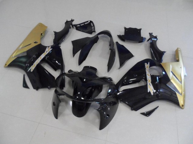 Carénage Moto Kawasaki ZX12R 02-06 - Noir et Or