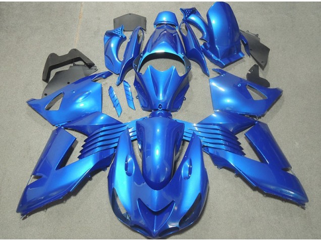 Carénage Moto Kawasaki ZX14R ZZR 1400 06-11 - Bleu Carénage Moto Kawasaki ZX14R ZZR 1400 06-11 - Bleu