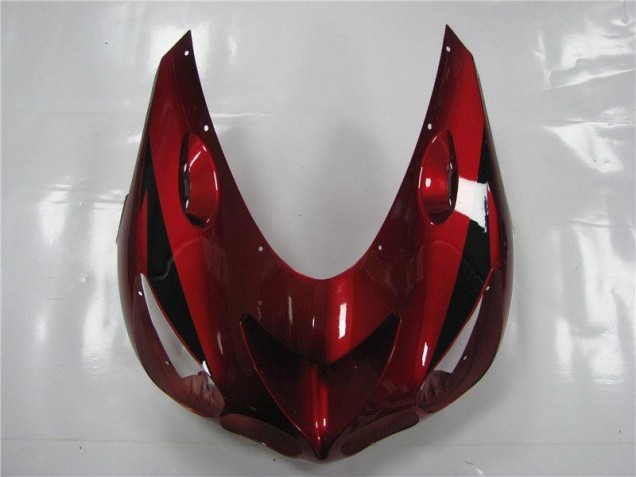 Carénage Moto Kawasaki ZX14R ZZR 1400 06-11 - Rouge Noir Carénage Moto Kawasaki ZX14R ZZR 1400 06-11 - Rouge Noir