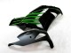 Carénage Moto Kawasaki ZX14R ZZR 1400 12-21 - Noir Vert