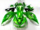 Carénage Moto Kawasaki ZX14R ZZR 1400 12-21 - Vert Noir Carénage Moto Kawasaki ZX14R ZZR 1400 12-21 - Vert Noir