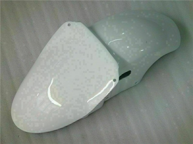 Carénage Moto Kawasaki ZX6R 00-02 - Blanc Jaune Flamme Carénage Moto Kawasaki ZX6R 00-02 - Blanc Jaune Flamme