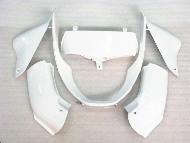 Carénage Moto Kawasaki ZX6R 00-02 - Brillant Blanc Carénage Moto Kawasaki ZX6R 00-02 - Brillant Blanc