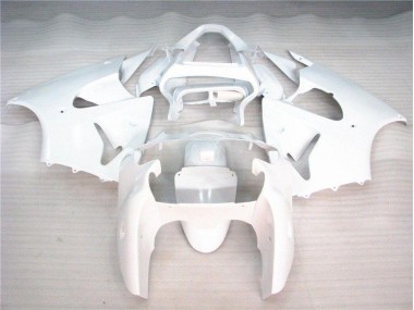 Carénage Moto Kawasaki ZX6R 00-02 - Brillant Blanc