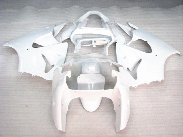 Carénage Moto Kawasaki ZX6R 00-02 - Brillant Blanc Carénage Moto Kawasaki ZX6R 00-02 - Brillant Blanc
