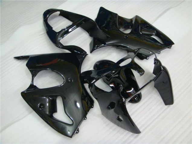 Carénage Moto Kawasaki ZX6R 00-02 - Noir Brillant Carénage Moto Kawasaki ZX6R 00-02 - Noir Brillant