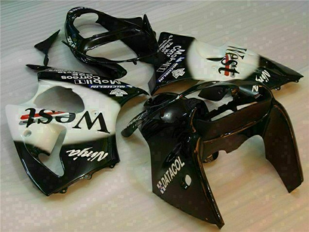 Carénage Moto Kawasaki ZX6R 00-02 - Noir West Ninja Carénage Moto Kawasaki ZX6R 00-02 - Noir West Ninja