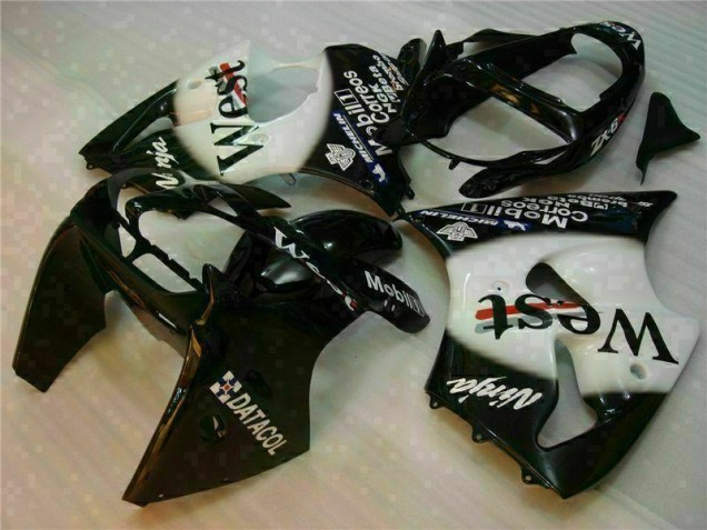 Carénage Moto Kawasaki ZX6R 00-02 - Noir West Ninja Carénage Moto Kawasaki ZX6R 00-02 - Noir West Ninja