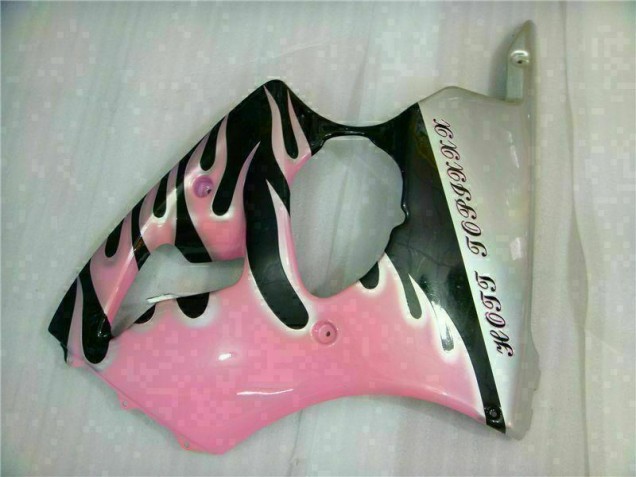 Carénage Moto Kawasaki ZX6R 00-02 - Rose Carénage Moto Kawasaki ZX6R 00-02 - Rose