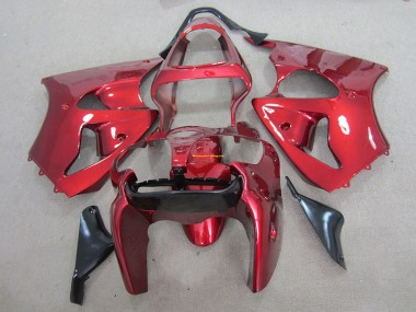Carénage Moto Kawasaki ZX6R 00-02 - Rouge