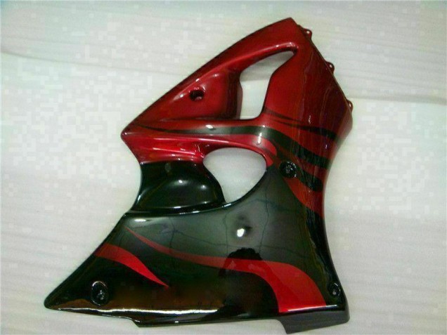 Carénage Moto Kawasaki ZX6R 00-02 - Rouge Noir Carénage Moto Kawasaki ZX6R 00-02 - Rouge Noir