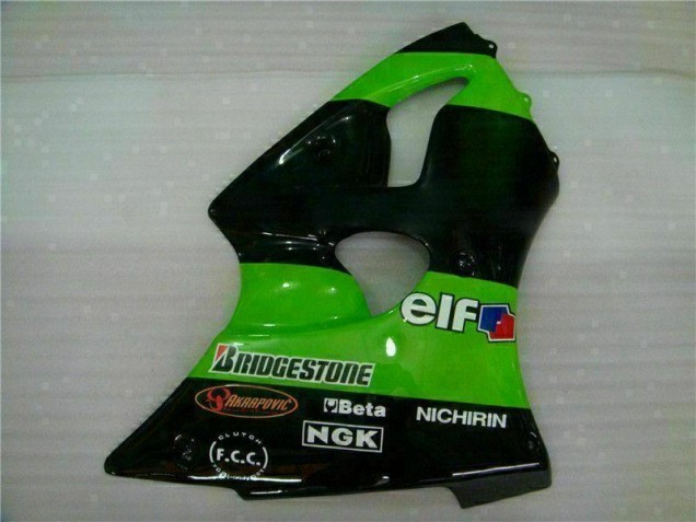 Carénage Moto Kawasaki ZX6R 00-02 - Vert Carénage Moto Kawasaki ZX6R 00-02 - Vert