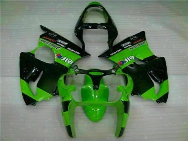 Carénage Moto Kawasaki ZX6R 00-02 - Vert