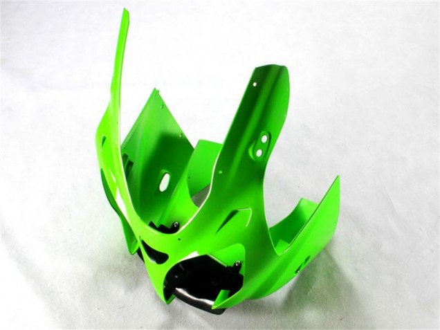 Carénage Moto Kawasaki ZX6R 00-02 - Vert Noir Blanc Carénage Moto Kawasaki ZX6R 00-02 - Vert Noir Blanc