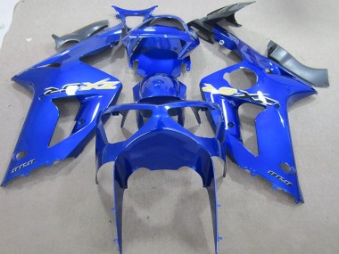 Carénage Moto Kawasaki ZX6R 03-04 - Bleu 636