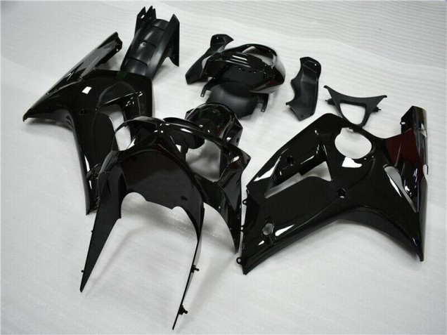 Carénage Moto Kawasaki ZX6R 03-04 - Noir Brillant Carénage Moto Kawasaki ZX6R 03-04 - Noir Brillant