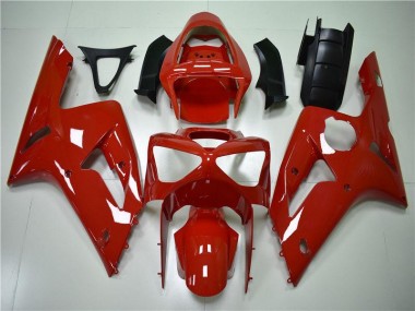 Carénage Moto Kawasaki ZX6R 03-04 - Rouge