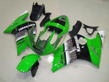 Carénage Moto Kawasaki ZX6R 03-04 - Vert Nakano