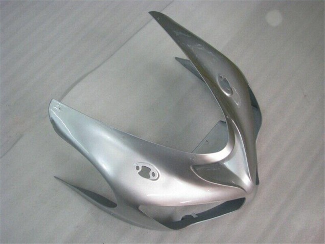 Carénage Moto Kawasaki ZX6R 05-06 - Argent Rouge Flamme Carénage Moto Kawasaki ZX6R 05-06 - Argent Rouge Flamme