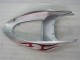 Carénage Moto Kawasaki ZX6R 05-06 - Argent Rouge Flamme Carénage Moto Kawasaki ZX6R 05-06 - Argent Rouge Flamme